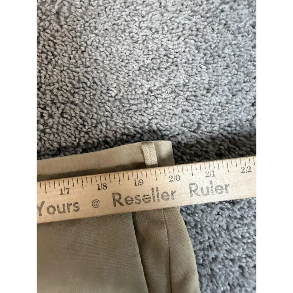 Polo Ralph Lauren Pants Mens 40x28 Beige Chino Stretch Slim Fit Pockets